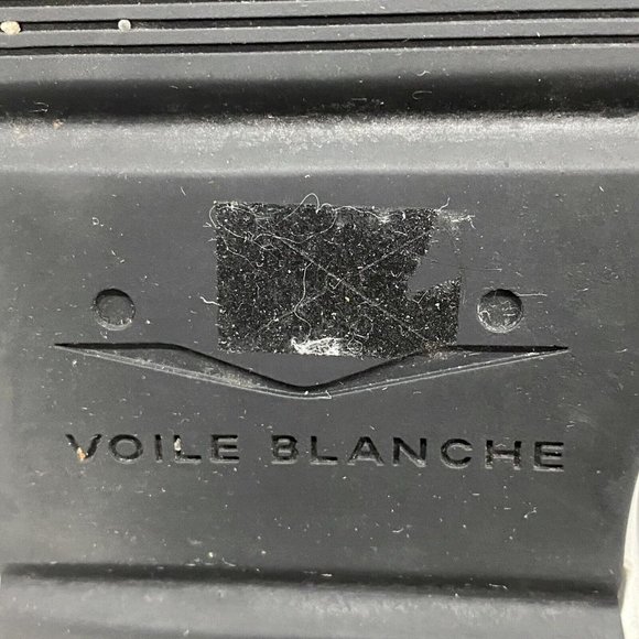 VOILE BLANCHE Dumbil Calfskin & Micro Mesh Sneaker Metallic Effect Sneaker Sz 37 - Picture 13 of 13